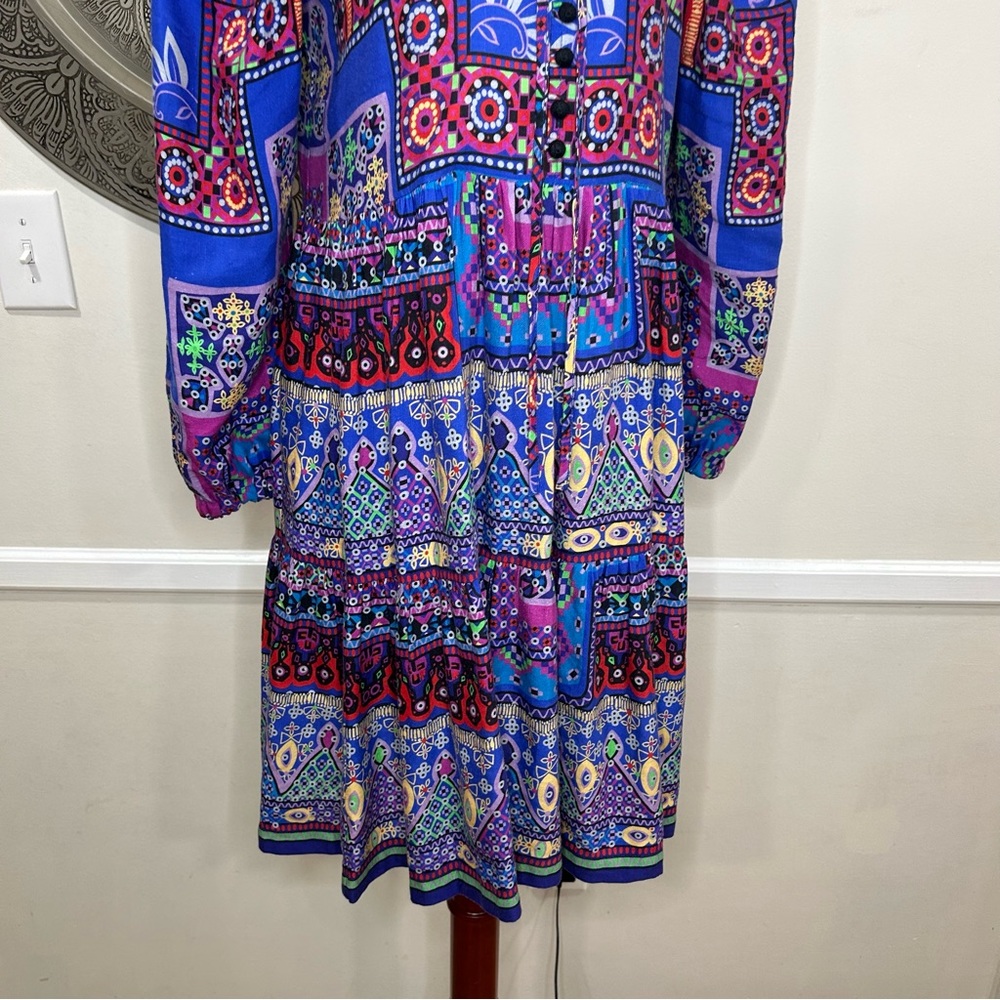 HUNTER BELL Multicolor Patterned Dress - Picture 5 of 15